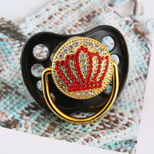Load image into Gallery viewer, Novelty Baby Pacifier With Bling Bling Effect Orthodontic Pacifier For Newborns Non-Toxic Teat Unique Shower Gift