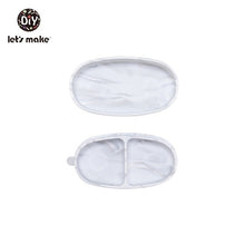 Load image into Gallery viewer, Let's Make Baby Bamboo Bowl+Spoon+Fork Feeding Food Tableware Set Cartoon Aniaml Bee Kid Dishes Bamboo Feeding Bowl Dinner Plate