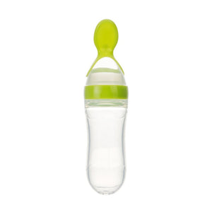 Baby Spoon Bottle Feeder Dropper Silicone Spoons for Feeding Medicine Kids Toddler Cutlery Utensils Children Accessories Newborn