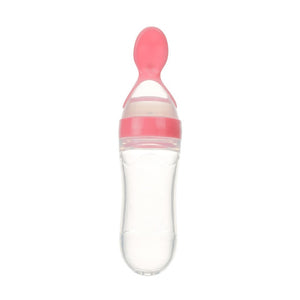 Baby Spoon Bottle Feeder Dropper Silicone Spoons for Feeding Medicine Kids Toddler Cutlery Utensils Children Accessories Newborn