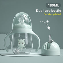 Load image into Gallery viewer, Baby bottles Drinking Cup Feeding Bottle Wide-Caliber Multifunctional   Drinking Milk Drinking Water Dual-use Bottle BPA Free
