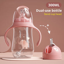 Load image into Gallery viewer, Baby bottles Drinking Cup Feeding Bottle Wide-Caliber Multifunctional   Drinking Milk Drinking Water Dual-use Bottle BPA Free
